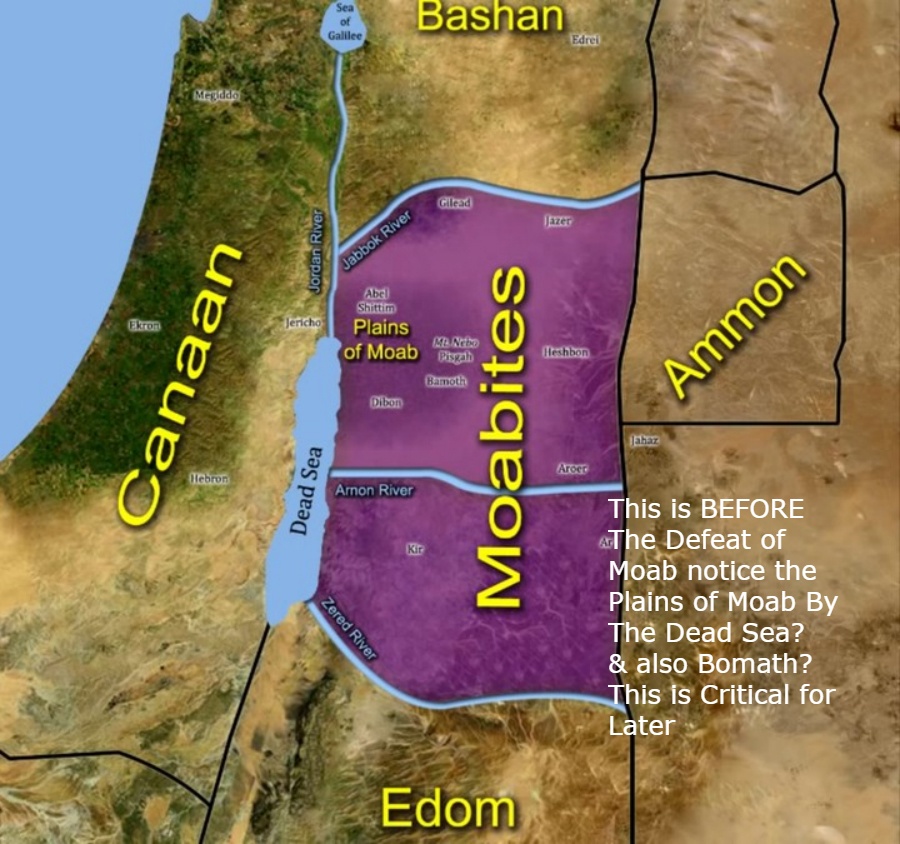Ruth Was an Israelite biblical truth with Maps Moab Land
